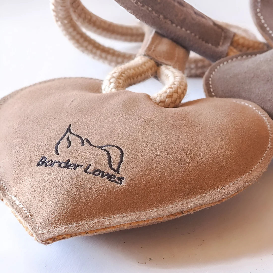 Rope Suede Heart