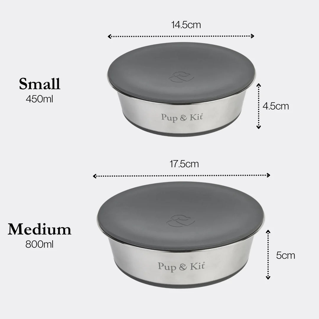 Grey Lid-it bowl