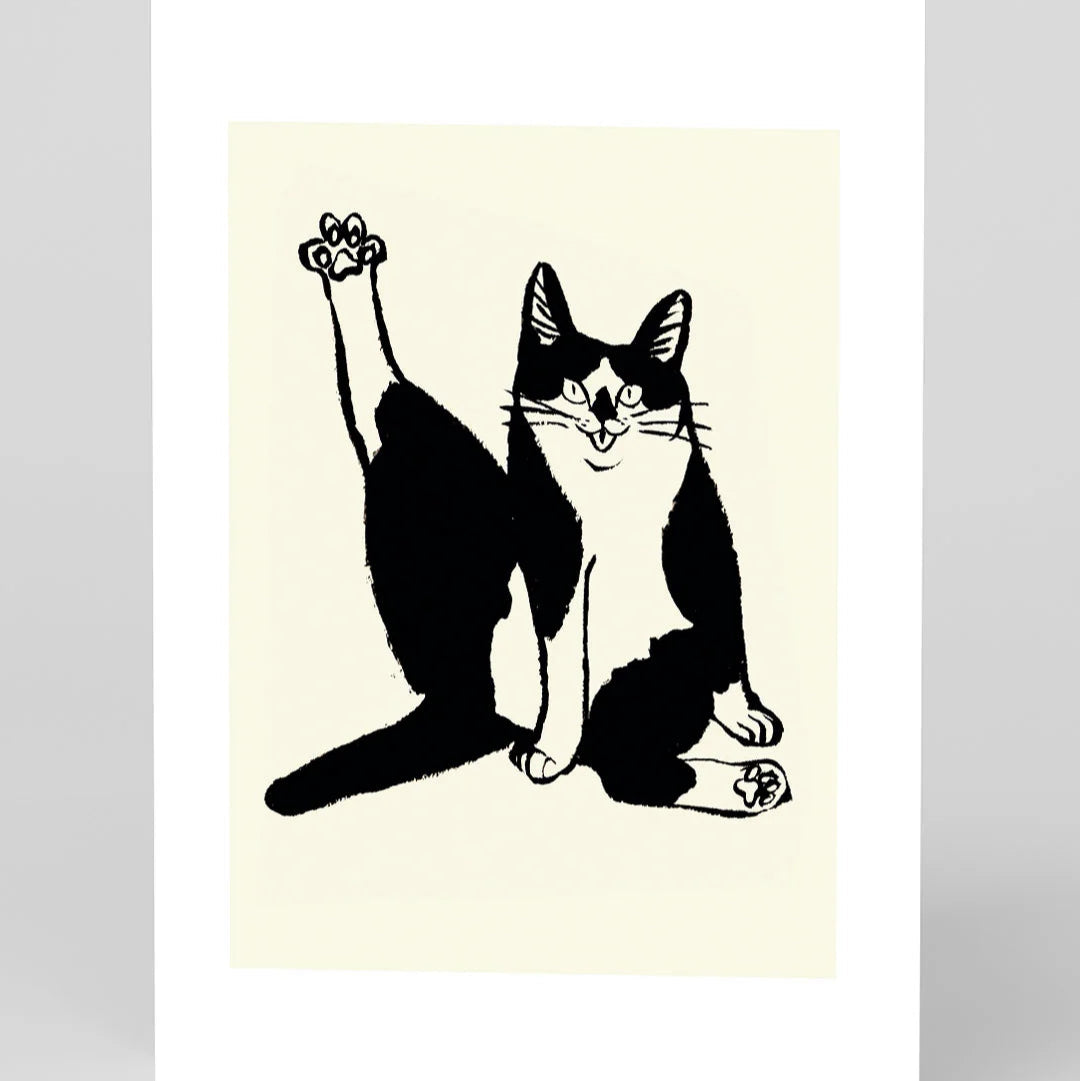 Cat Pose Card