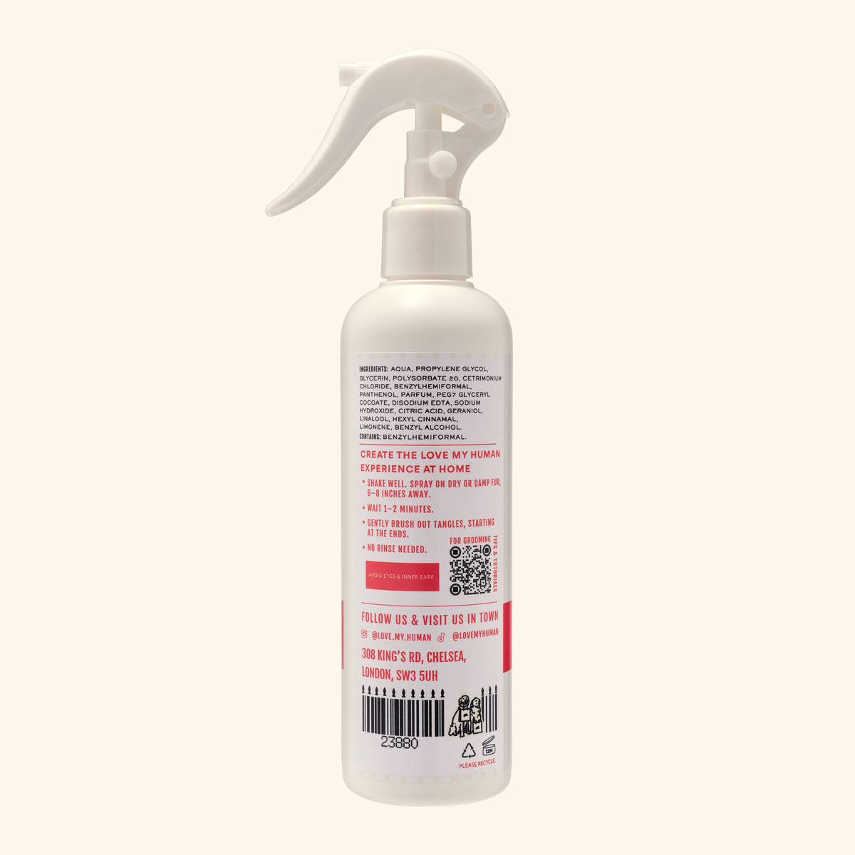 Sleek Chic Detangling Spray 6x - Love My Human