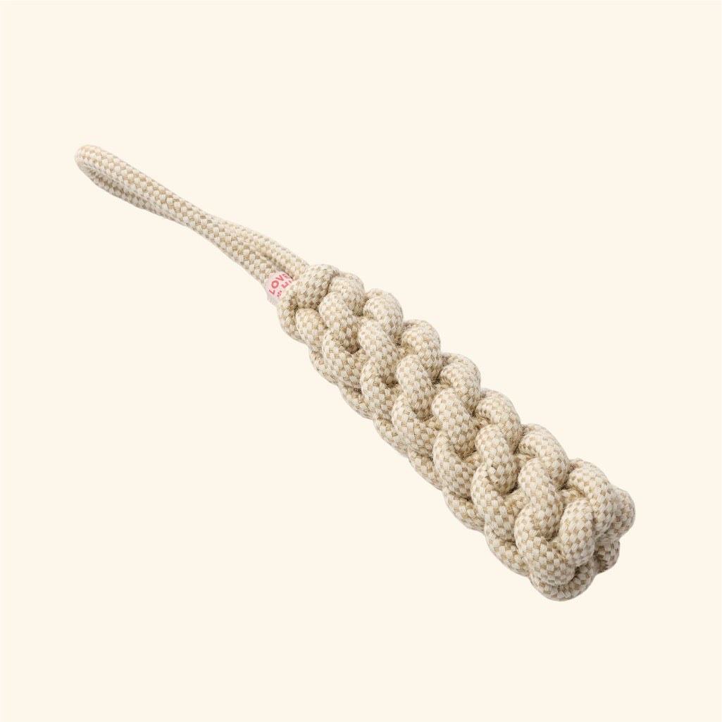 Hemp Rope Toys - Long - Love My Human
