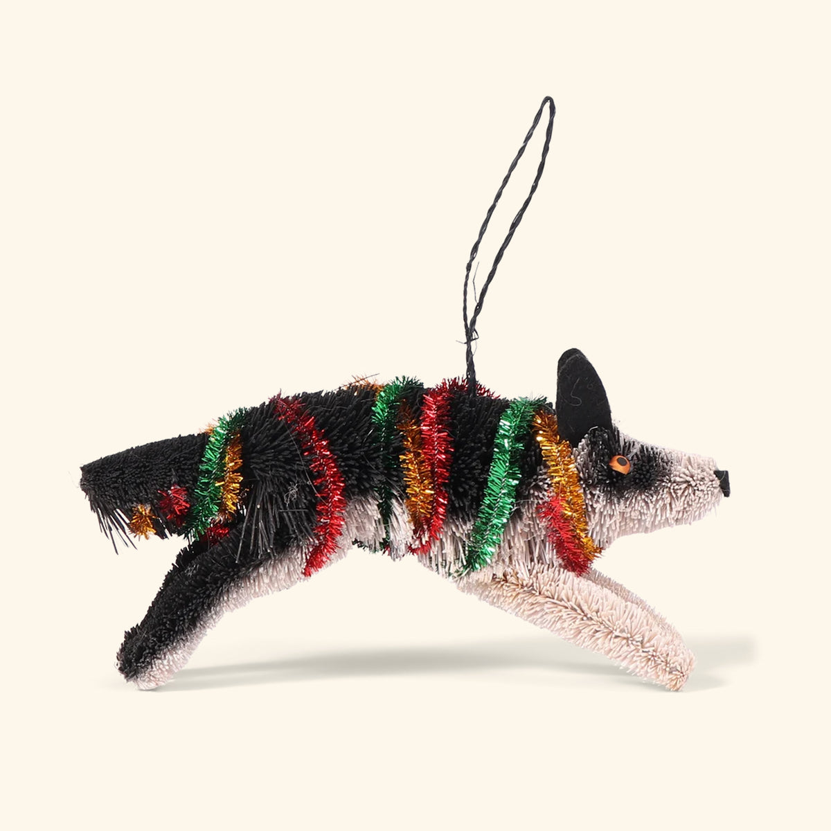 Bristle Christmas Tree Decorations