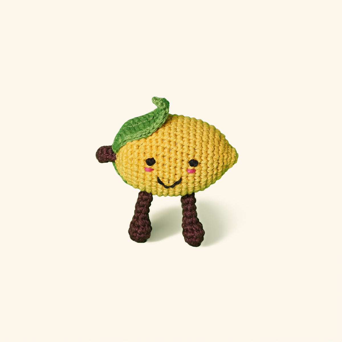 Lemon Crochet Dog Toy