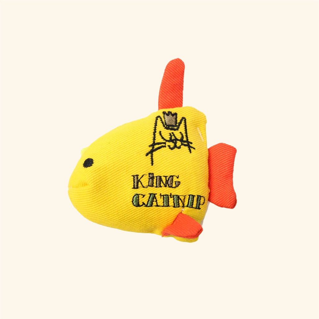 Goldfish Catnip Toy