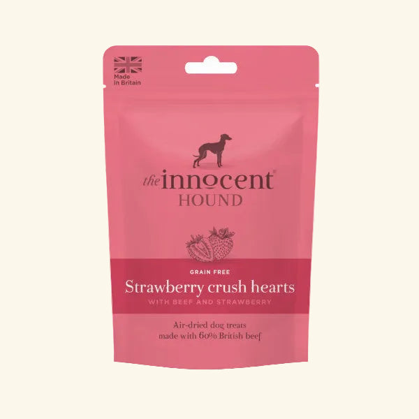 Strawberry Crush Hearts Beef & Strawberry Treats