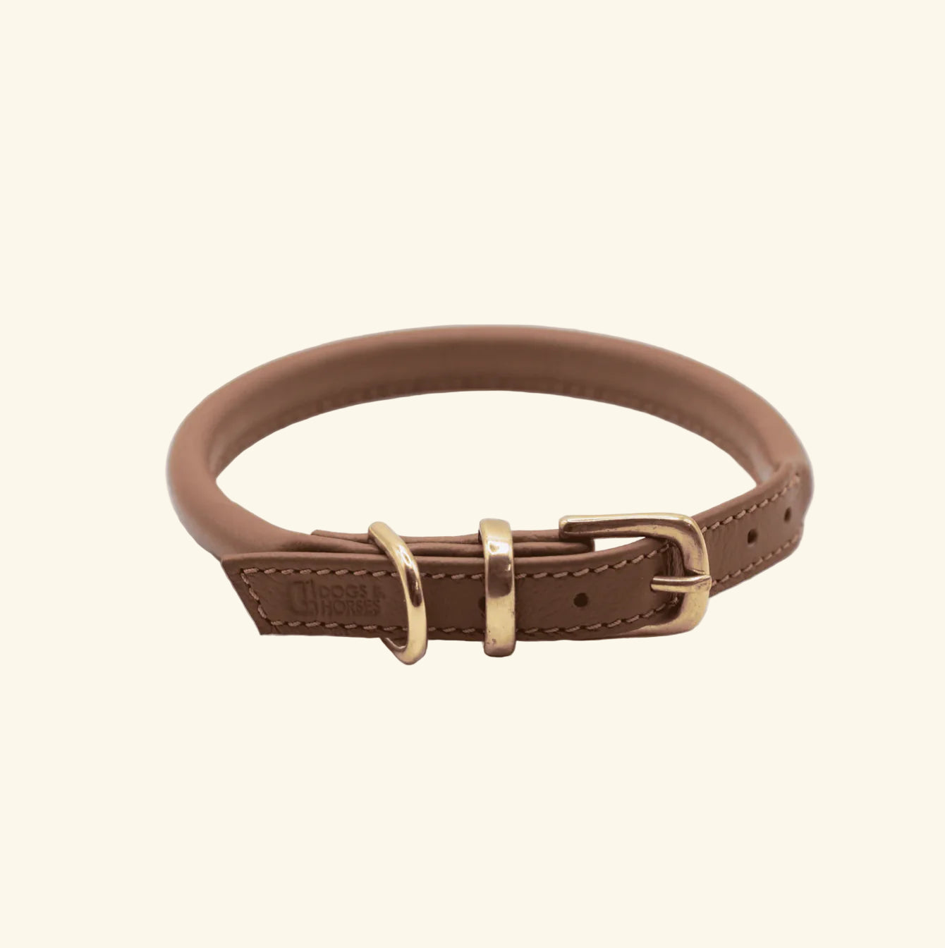 Rolled Leather Collar