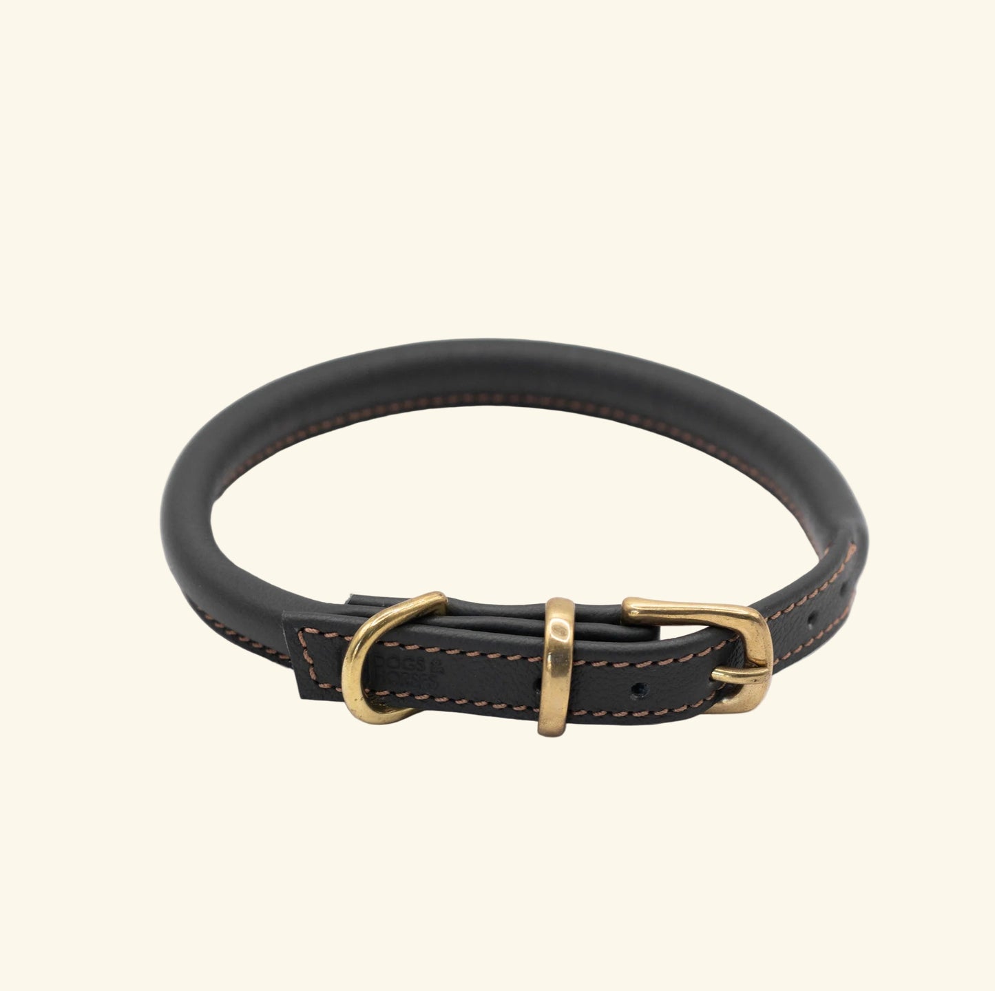 Rolled Leather Collar
