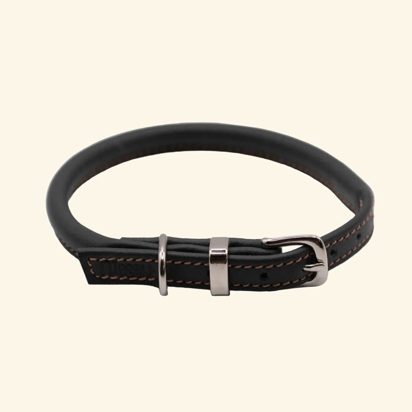 Rolled Leather Collar