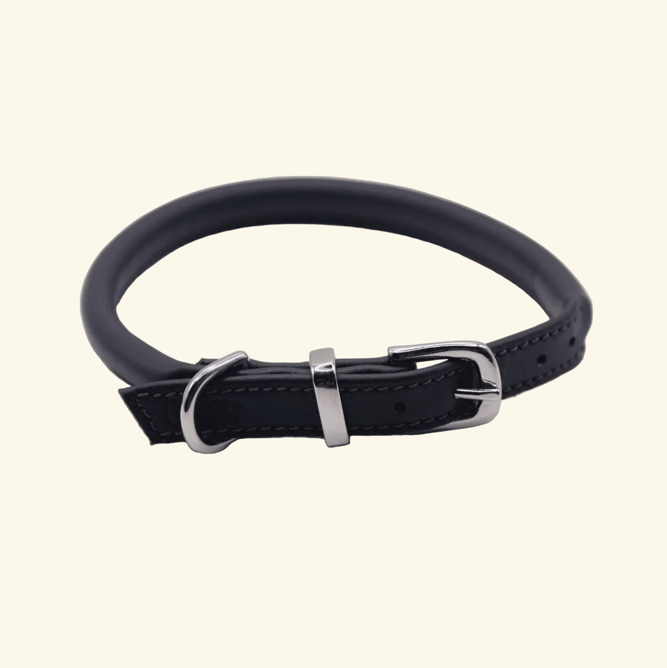 Rolled Leather Collar