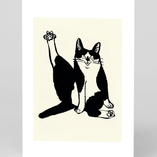 Cat Pose Card