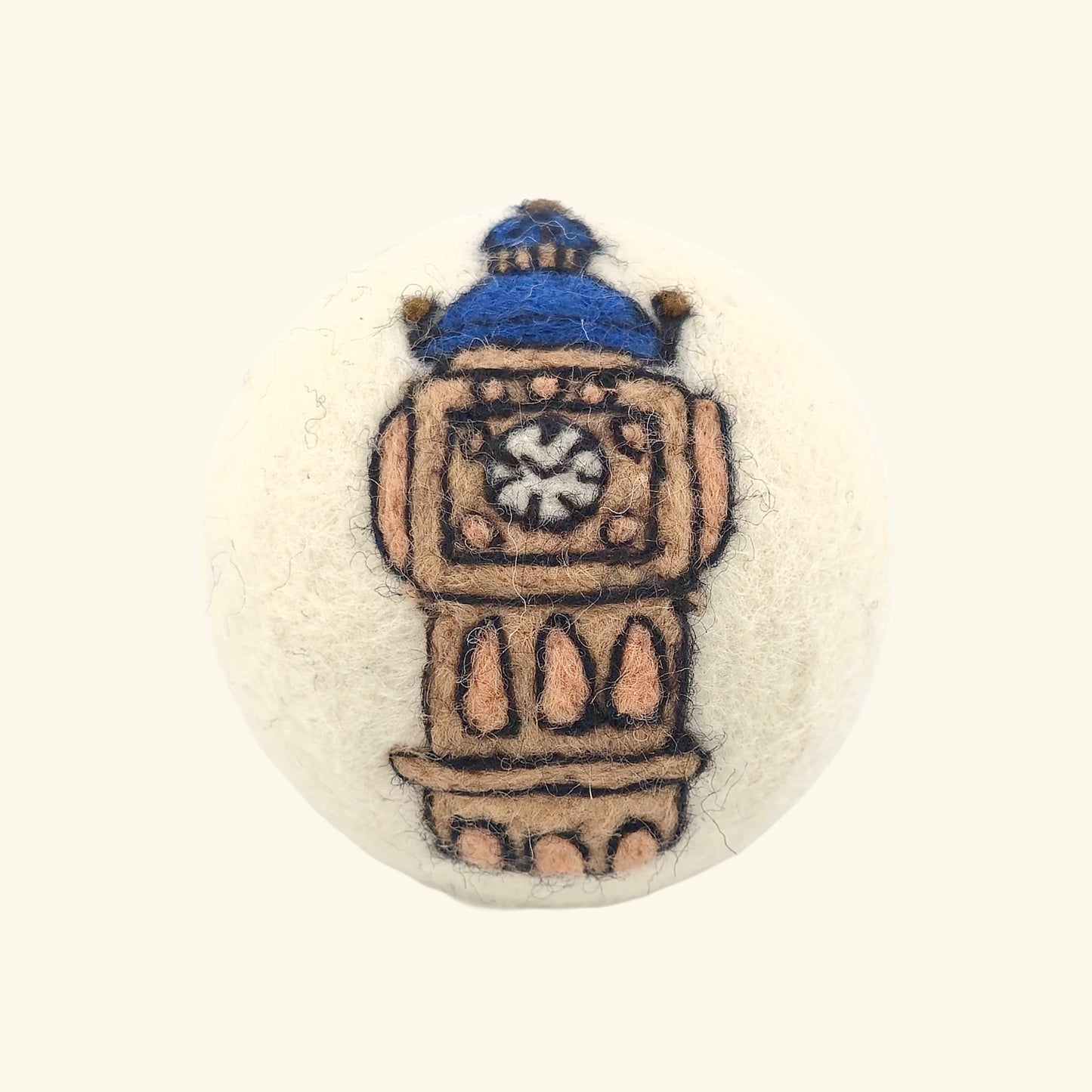 Felted Balls for Cats - Big Ben