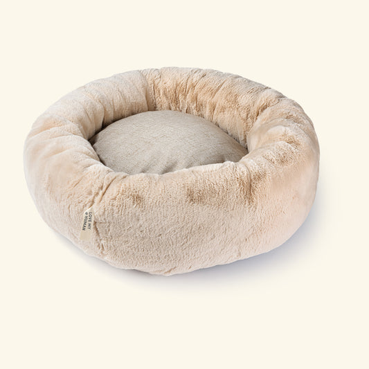 Faux Fur Cushion Beds - Love My Human