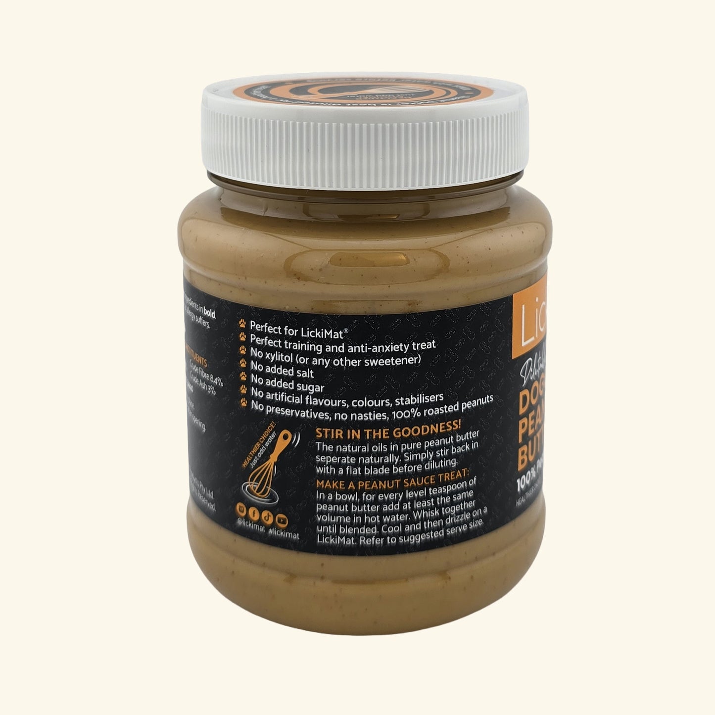 Dilutable Doggy Peanut Butter