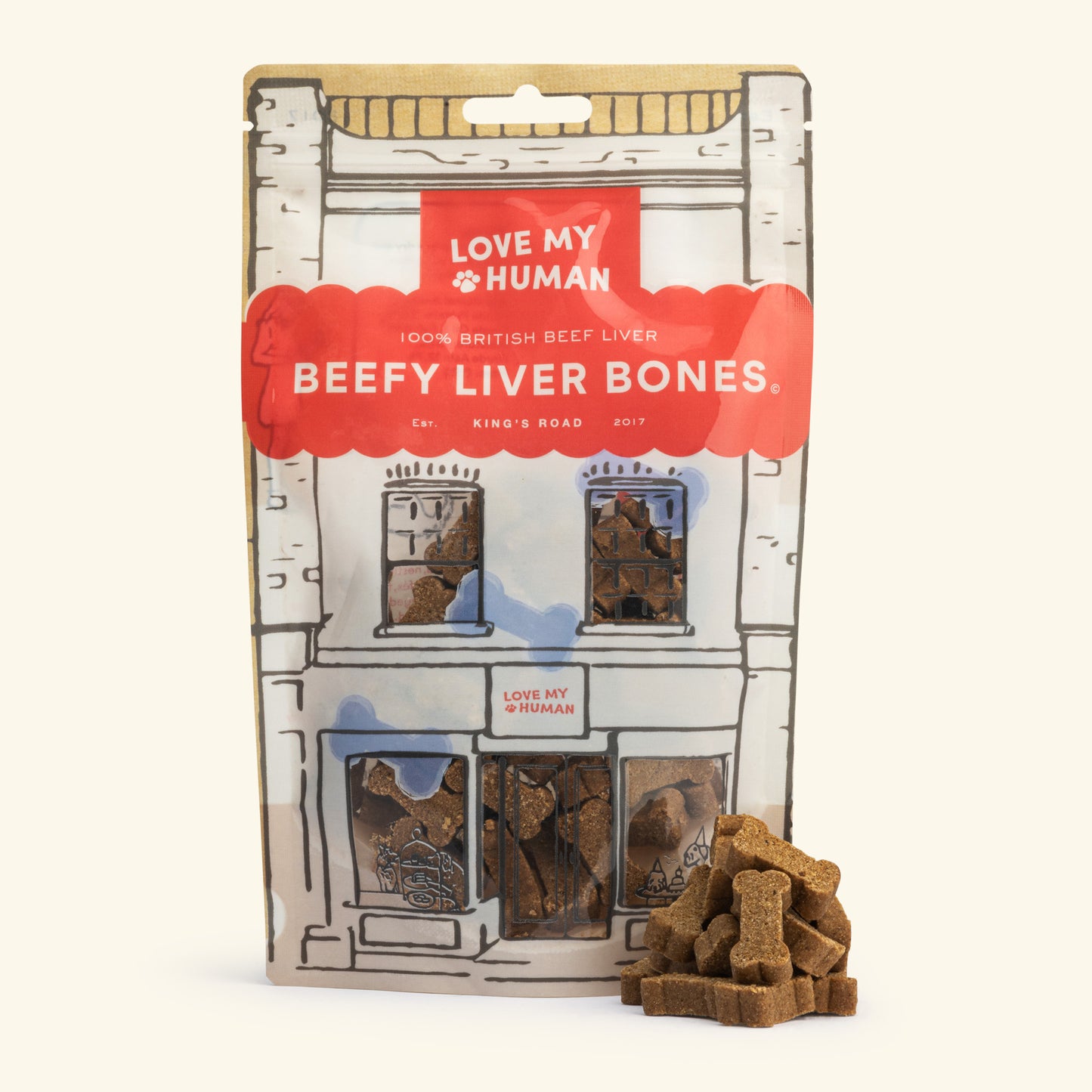 Beefy Liver Bones - Love My Human