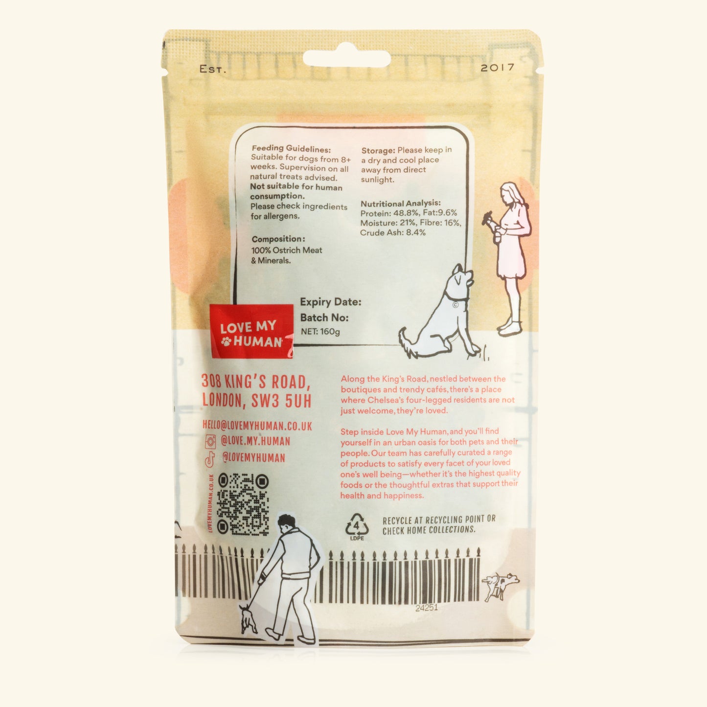 Ostrich Bones - Love My Human