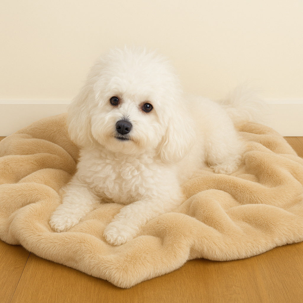 Faux Fur Blanket Large - Love My Human