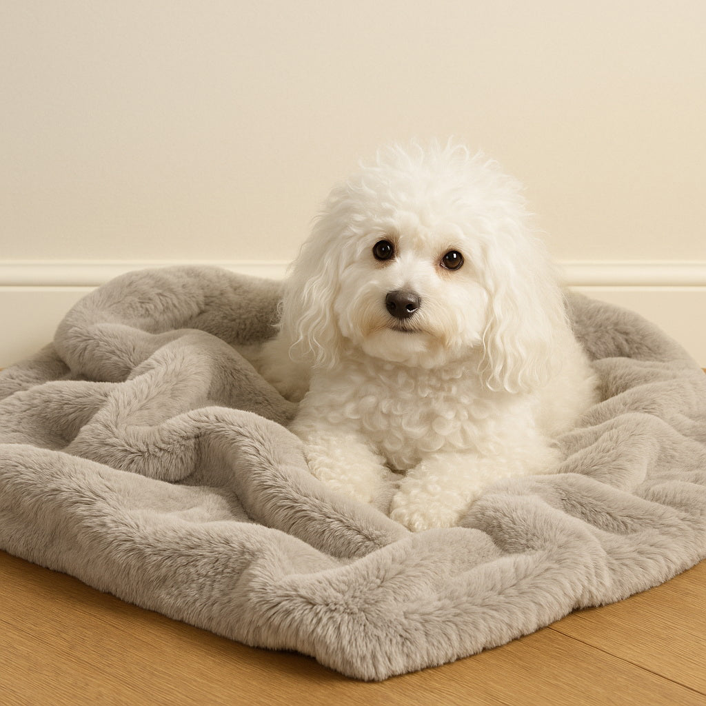 Faux Fur Blanket Large - Love My Human