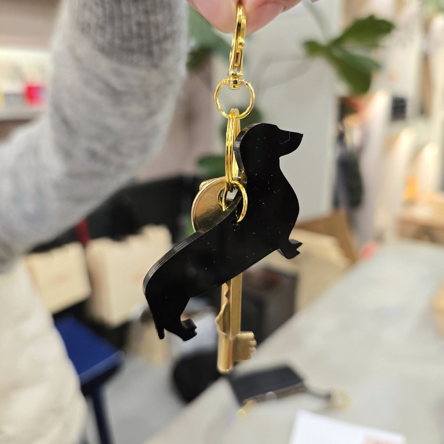 Dog Key Ring - Love My Human