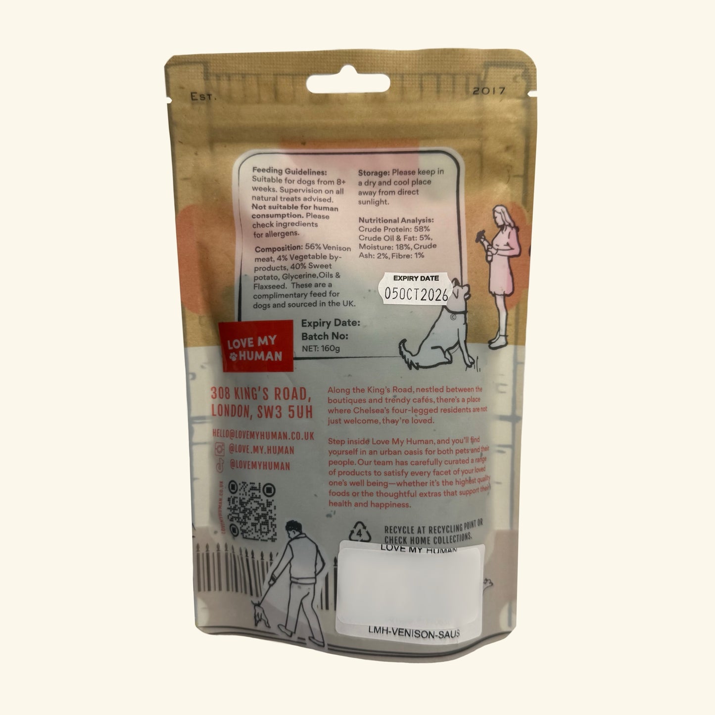 Venison Nibbles - Love My Human