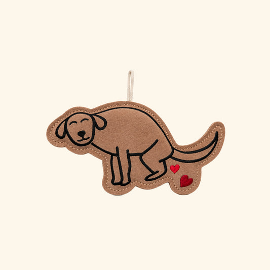 Pooping Hearts Chew Toy - Love My Human