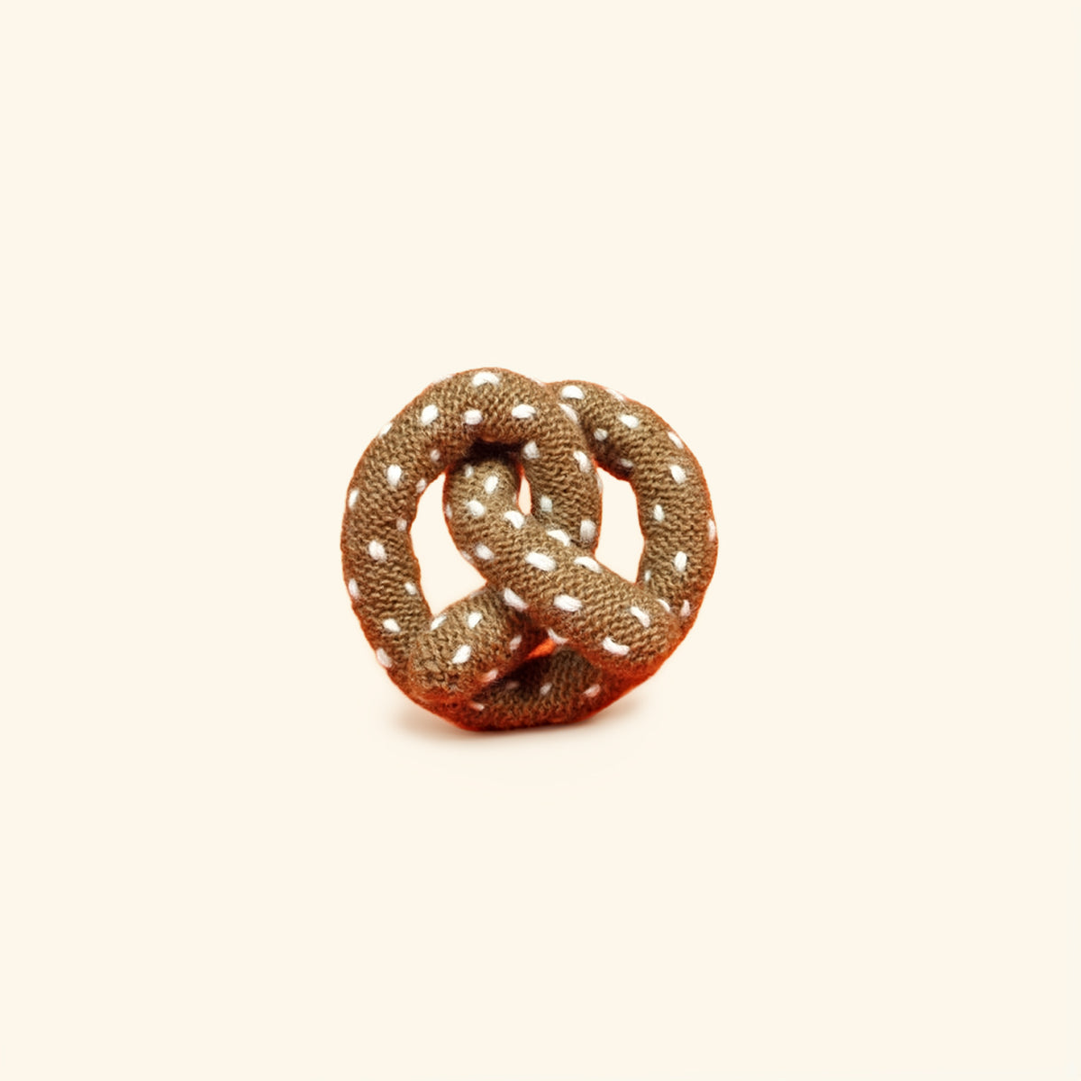 Pretzel Knit Dog Toy