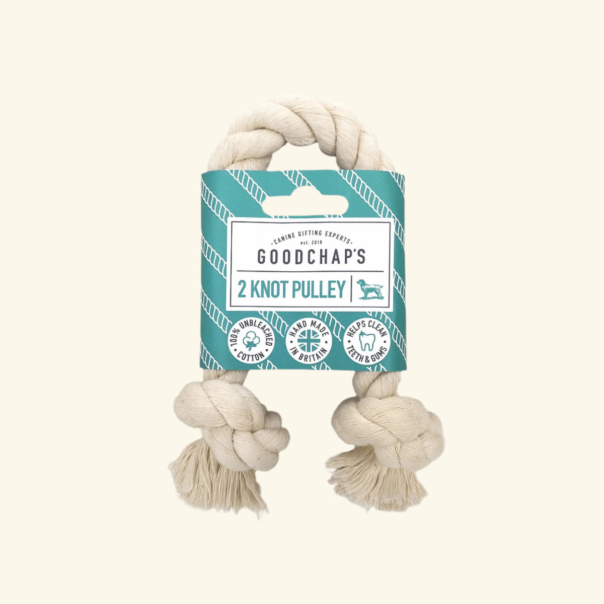2 Knot Pulley Dog Toy