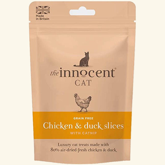 Chicken, Duck & Catnip Slices Cat Treats